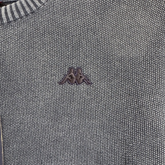 NWT Men’s KAPPA Archibald Lightweight Crewneck Sweater in Blue Navy, Size S - Picture 7 of 11